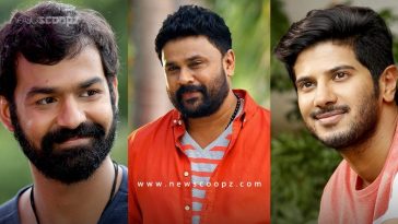 Dileep, Dulquer, and Pranav Mohanlal